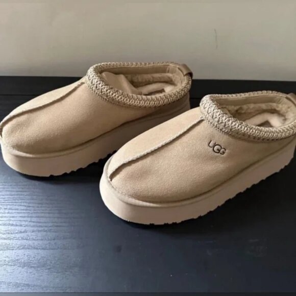 New UGG Tazz Mustard Seed Sandals Women Slipper - Picture 2 of 6